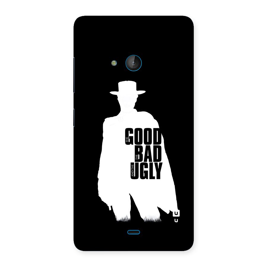 Good Bad Ugly Back Case for Lumia 540