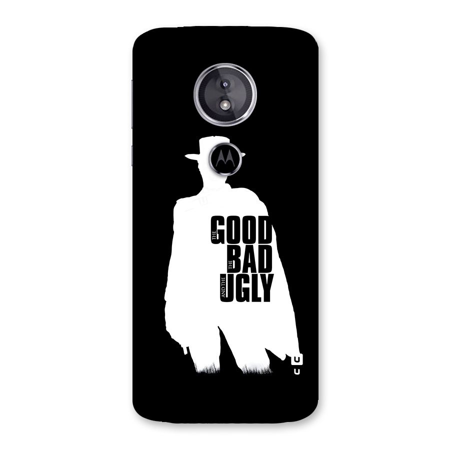 Good Bad Ugly Back Case for Moto E5
