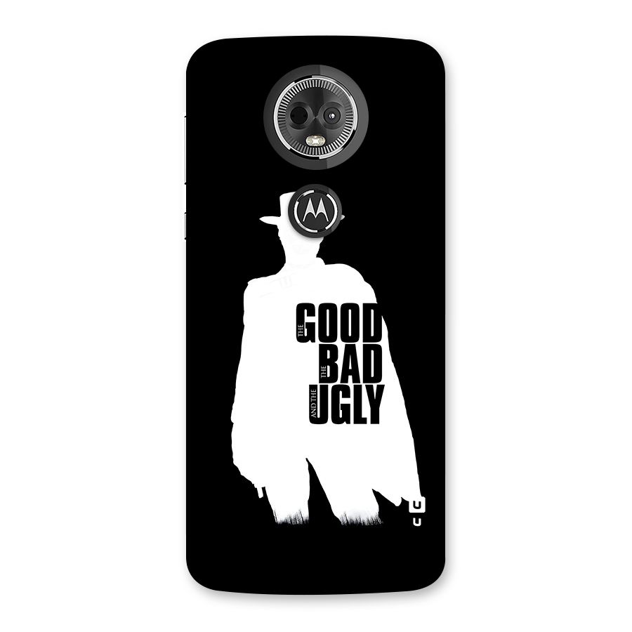 Good Bad Ugly Back Case for Moto E5 Plus