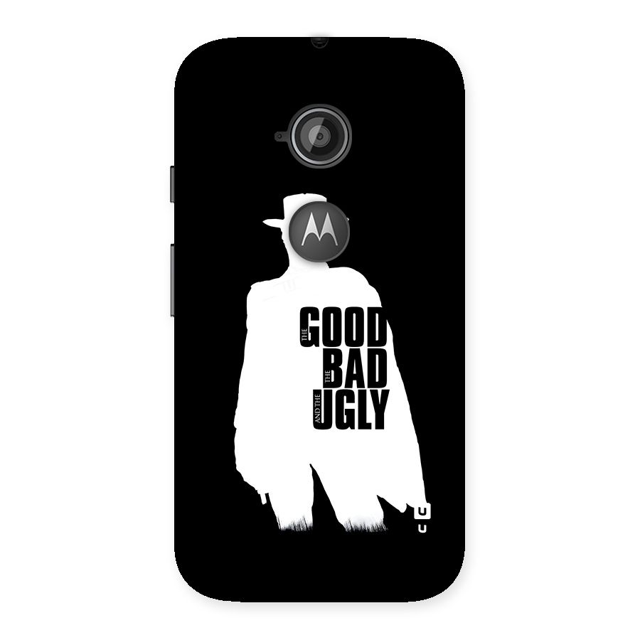 Good Bad Ugly Back Case for Moto E 2nd Gen