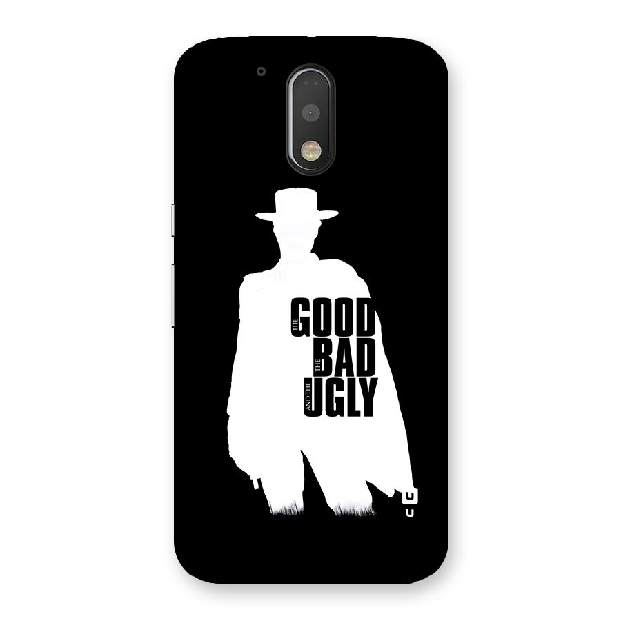 Good Bad Ugly Back Case for Moto G4 Plus