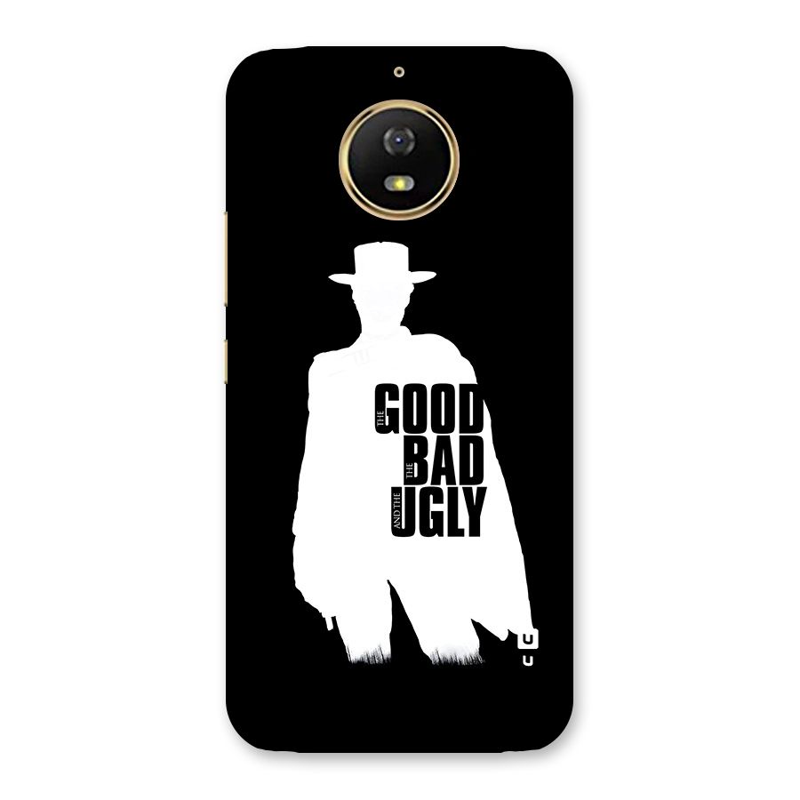 Good Bad Ugly Back Case for Moto G5s
