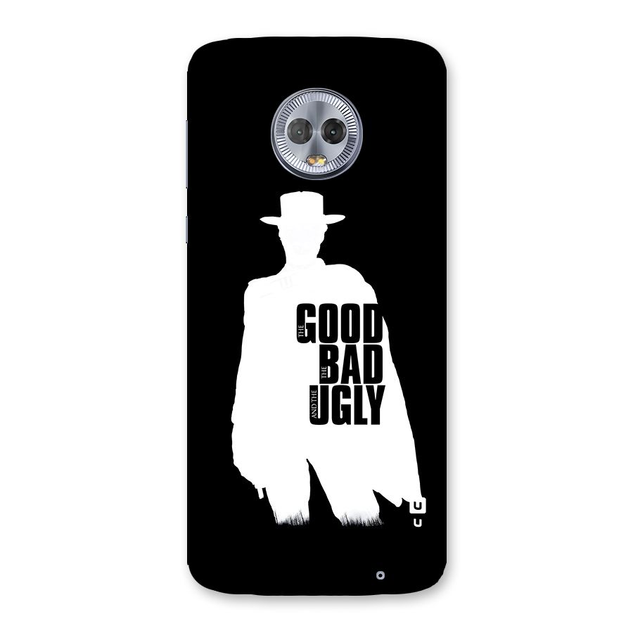 Good Bad Ugly Back Case for Moto G6 Plus