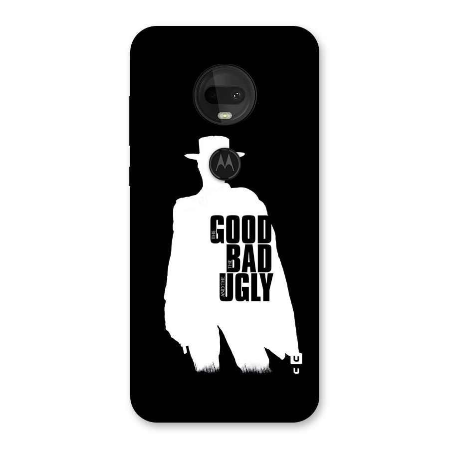 Good Bad Ugly Back Case for Moto G7