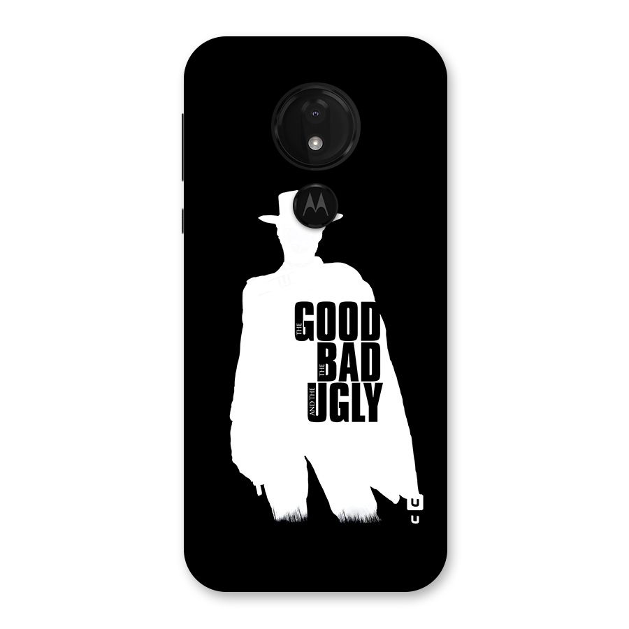 Good Bad Ugly Back Case for Moto G7 Power