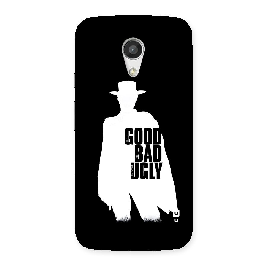 Good Bad Ugly Back Case for Moto G 2nd Gen