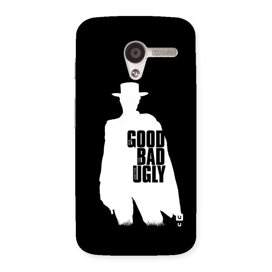 Good Bad Ugly Back Case for Moto X