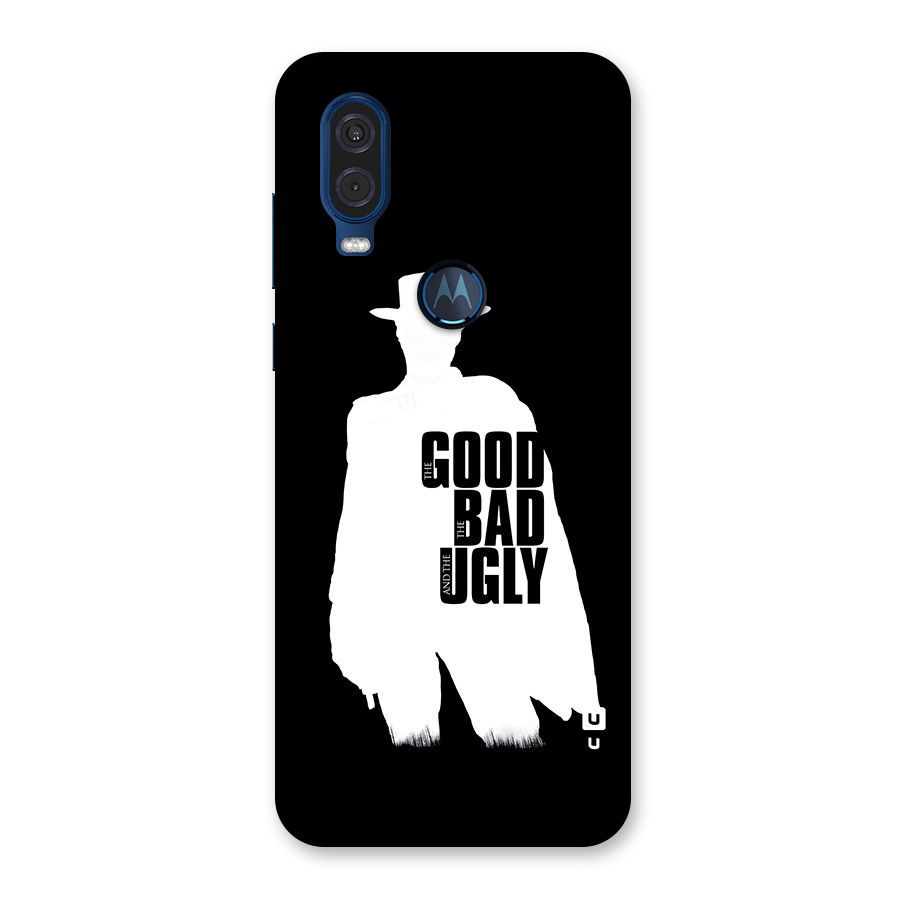 Good Bad Ugly Back Case for Motorola One Vision