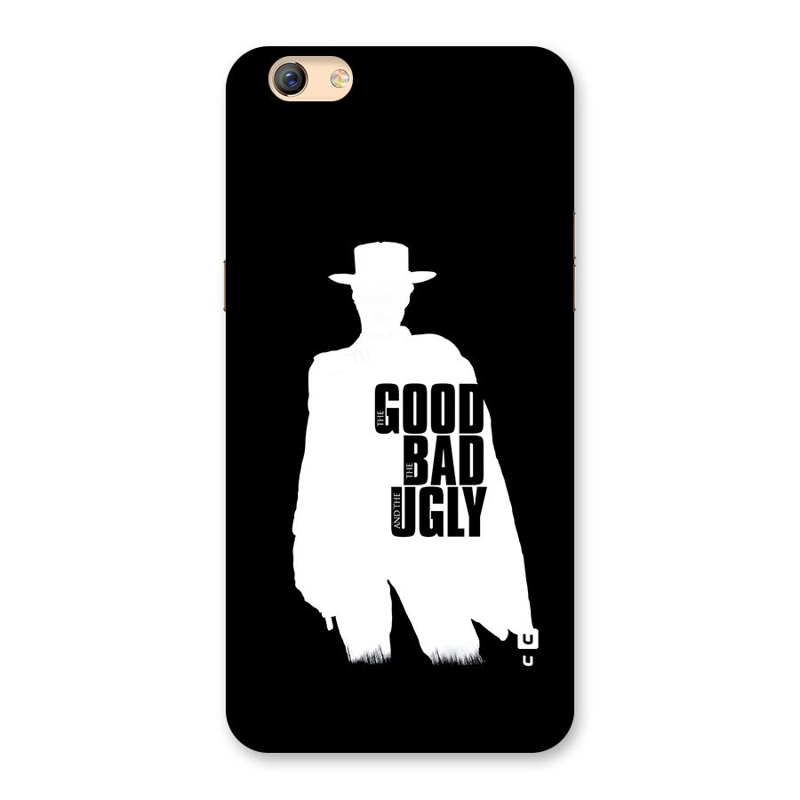 Good Bad Ugly Back Case for Oppo F3 Plus