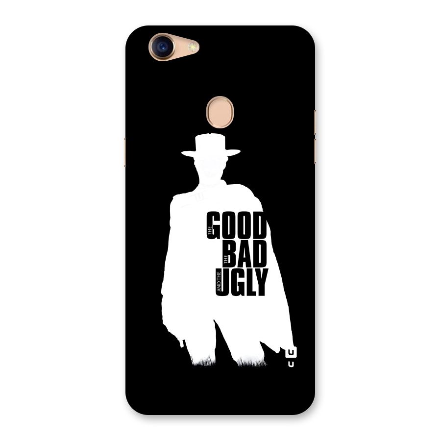 Good Bad Ugly Back Case for Oppo F5