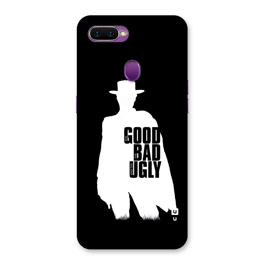 Good Bad Ugly Back Case for Oppo F9