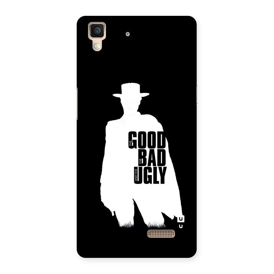 Good Bad Ugly Back Case for Oppo R7