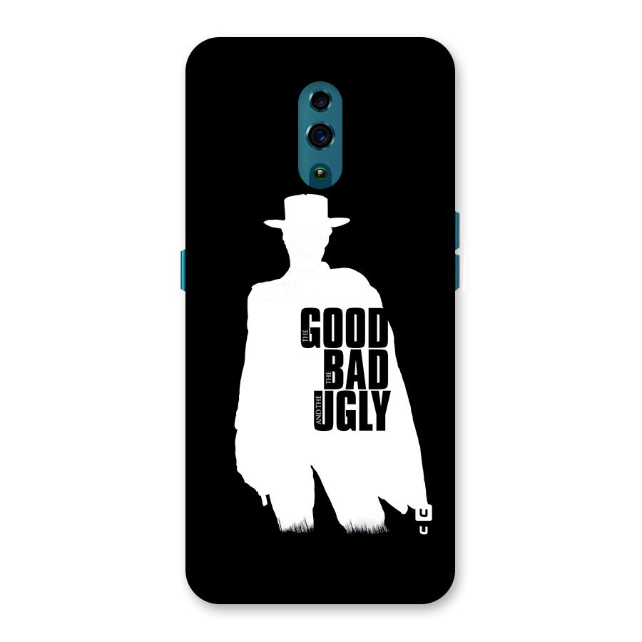 Good Bad Ugly Back Case for Oppo Reno