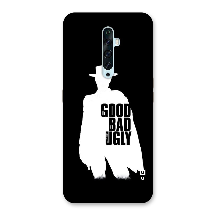 Good Bad Ugly Back Case for Oppo Reno2 Z