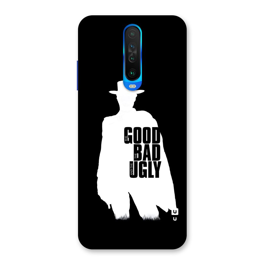 Good Bad Ugly Back Case for Poco X2