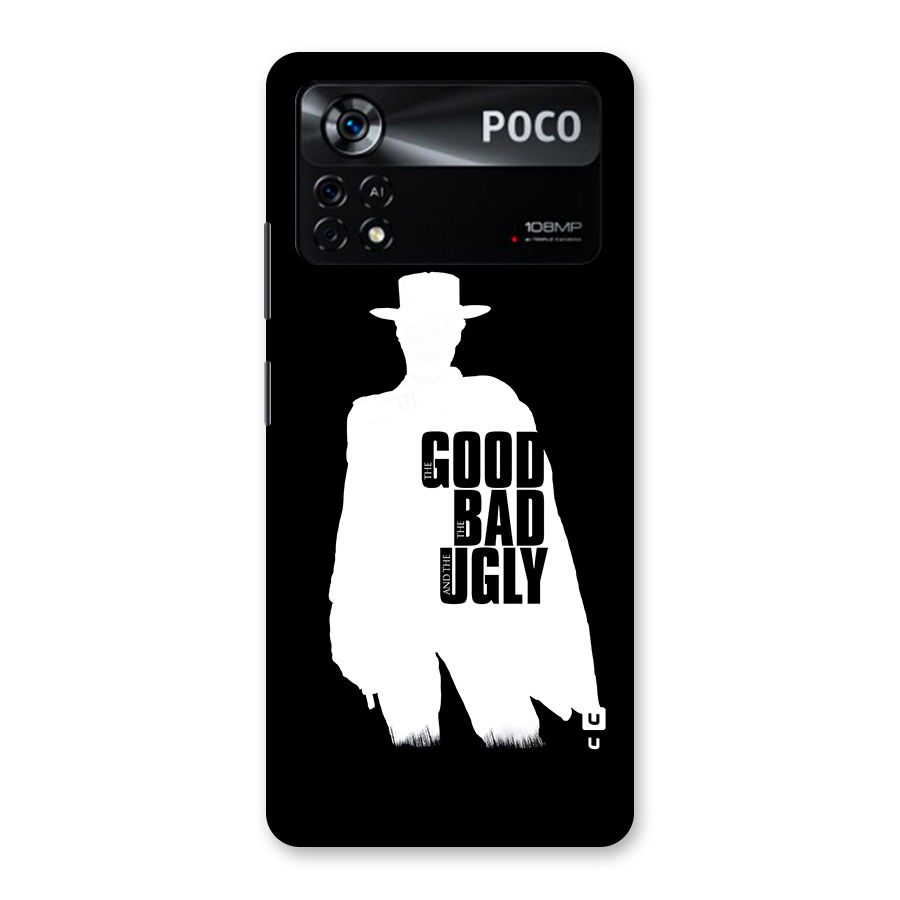 Good Bad Ugly Back Case for Poco X4 Pro 5G