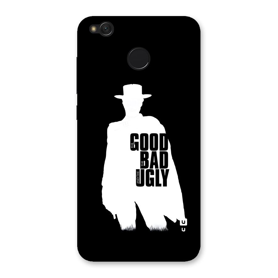 Good Bad Ugly Back Case for Redmi 4