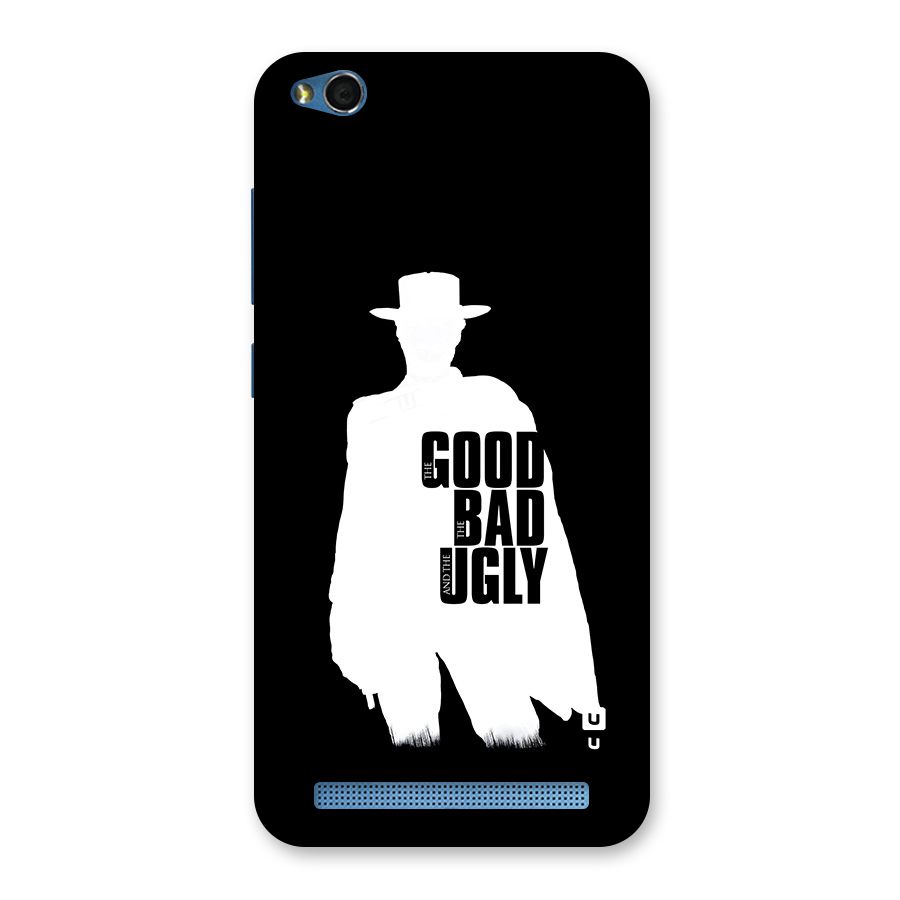 Good Bad Ugly Back Case for Redmi 5A