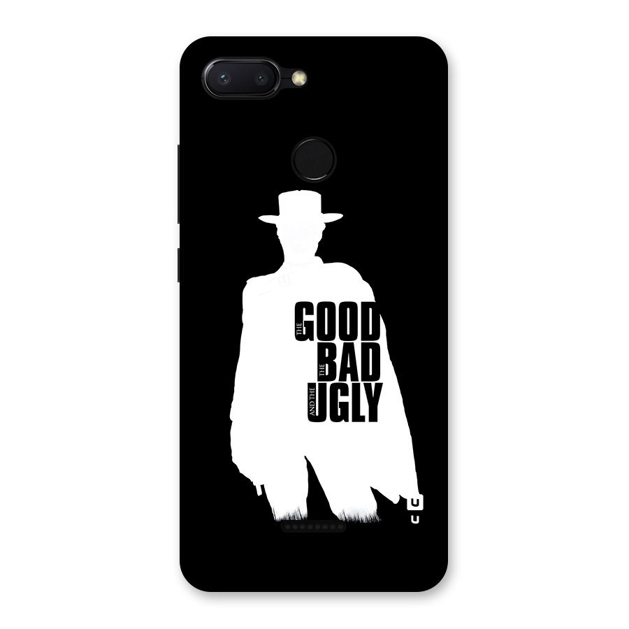 Good Bad Ugly Back Case for Redmi 6