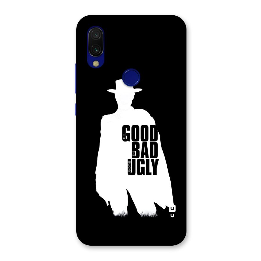 Good Bad Ugly Back Case for Redmi 7