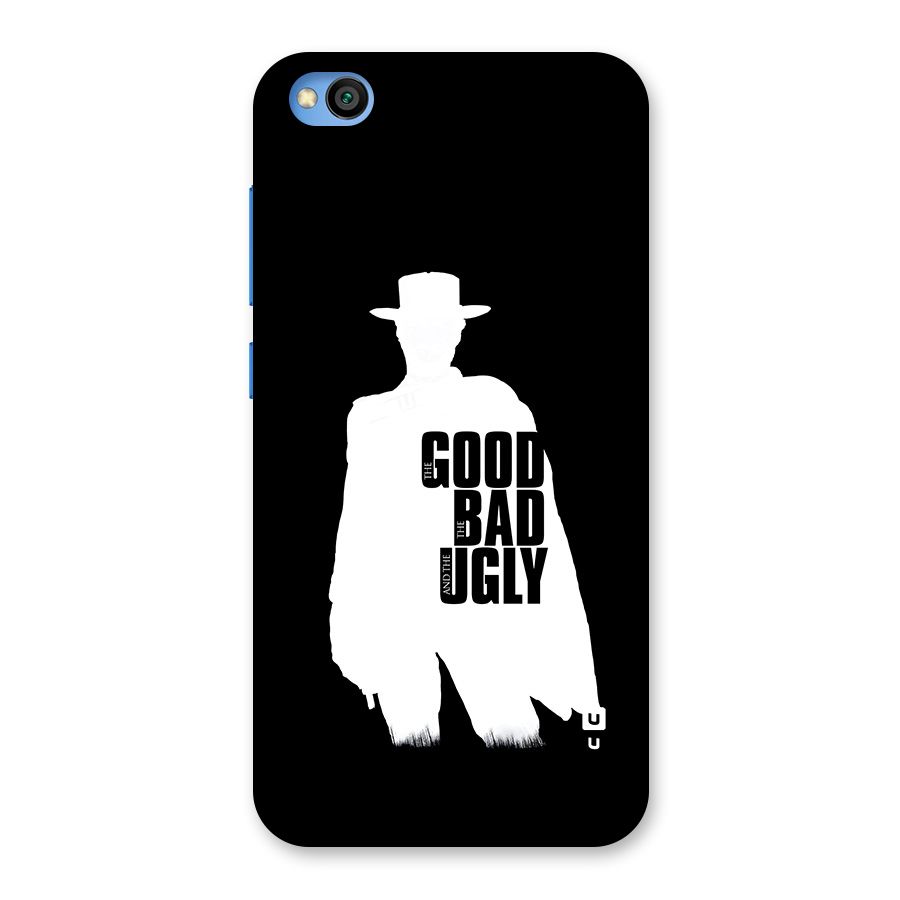 Good Bad Ugly Back Case for Redmi Go