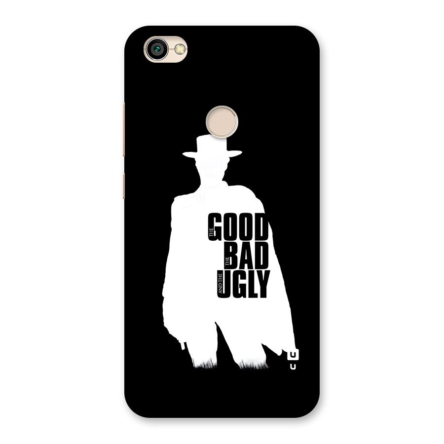 Good Bad Ugly Back Case for Redmi Y1 2017