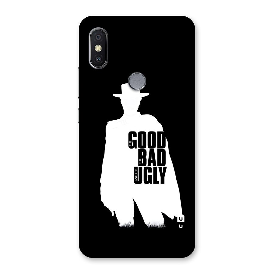 Good Bad Ugly Back Case for Redmi Y2