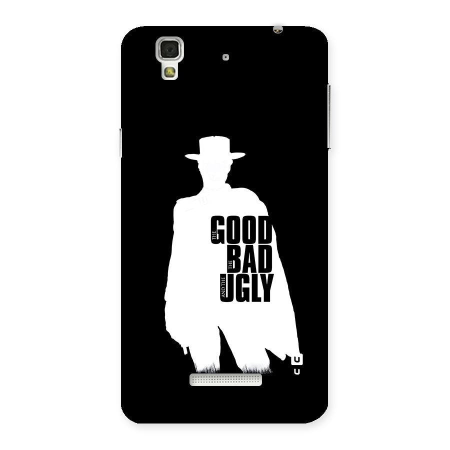 Good Bad Ugly Back Case for Yureka