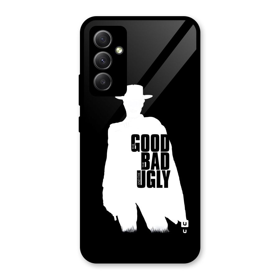 Good Bad Ugly Glass Back Case for Galaxy A34