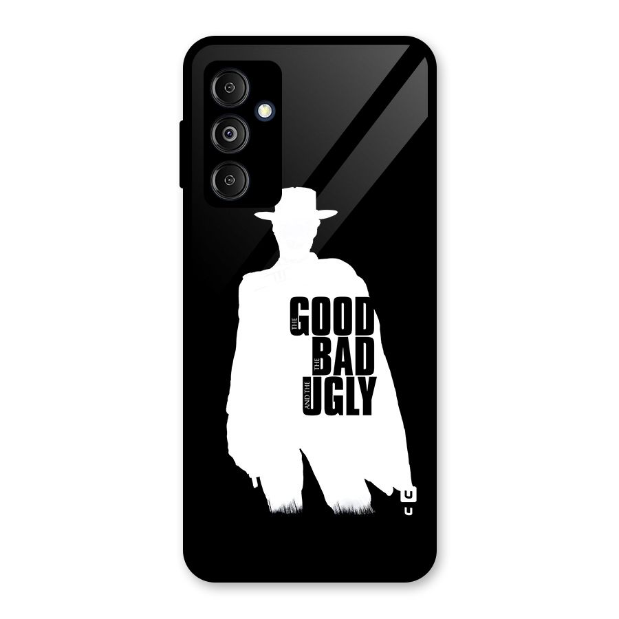 Good Bad Ugly Glass Back Case for Galaxy M14 5G