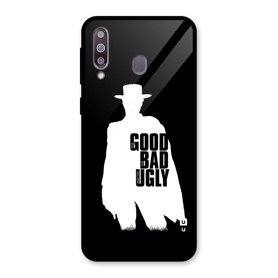 Good Bad Ugly Glass Back Case for Galaxy M30
