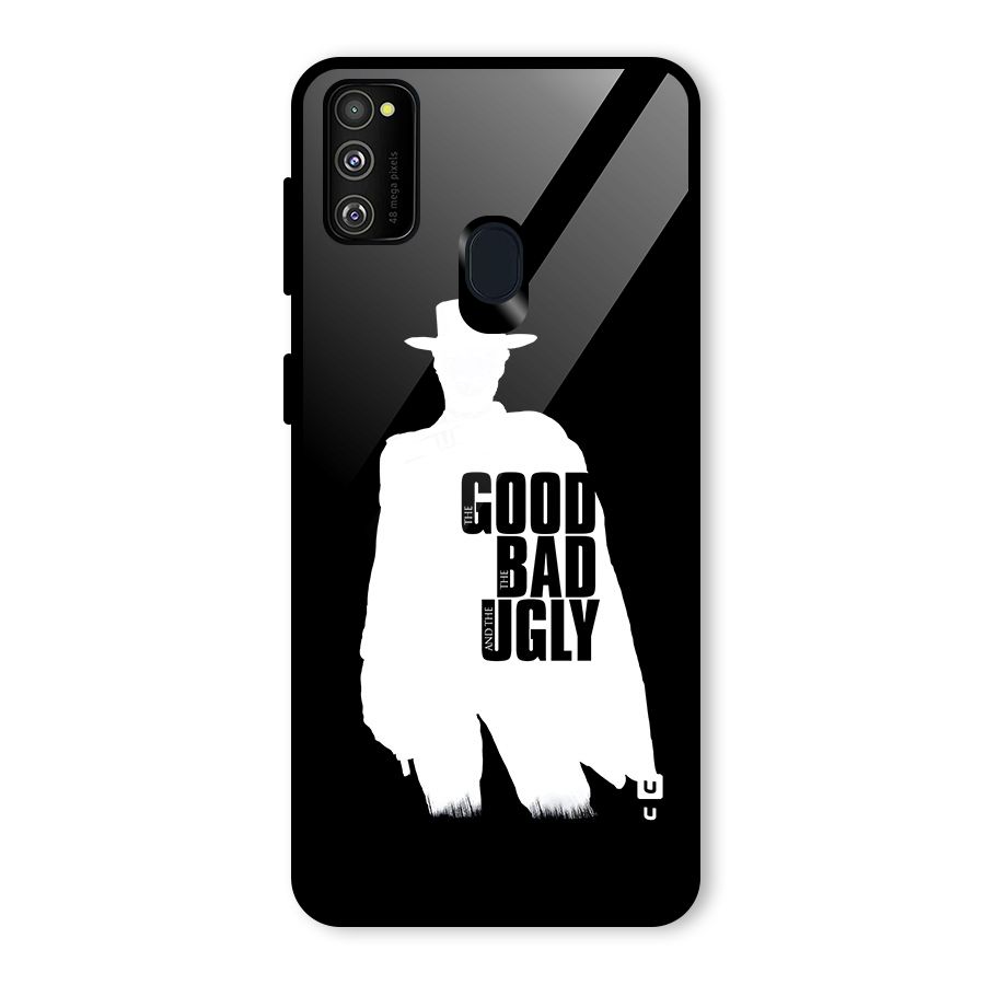 Good Bad Ugly Glass Back Case for Galaxy M30s