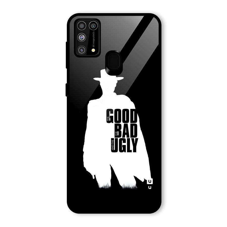 Good Bad Ugly Glass Back Case for Galaxy M31