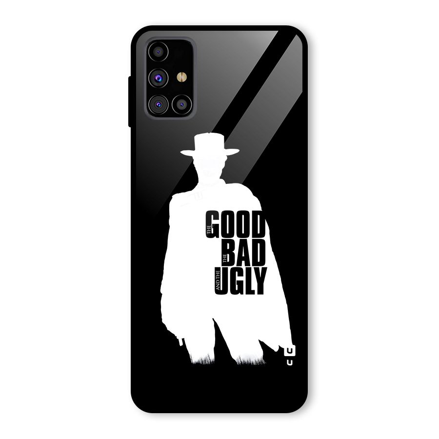 Good Bad Ugly Glass Back Case for Galaxy M31s