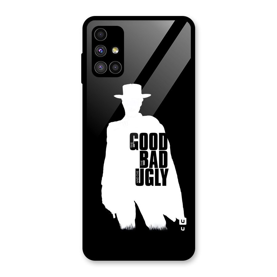 Good Bad Ugly Glass Back Case for Galaxy M51