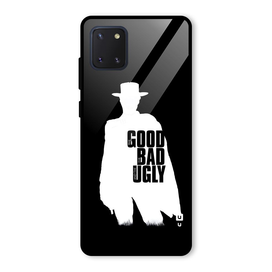 Good Bad Ugly Glass Back Case for Galaxy Note 10 Lite