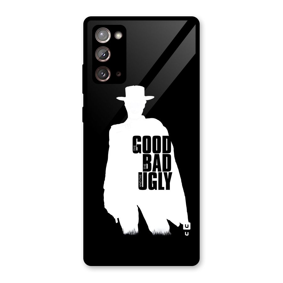 Good Bad Ugly Glass Back Case for Galaxy Note 20