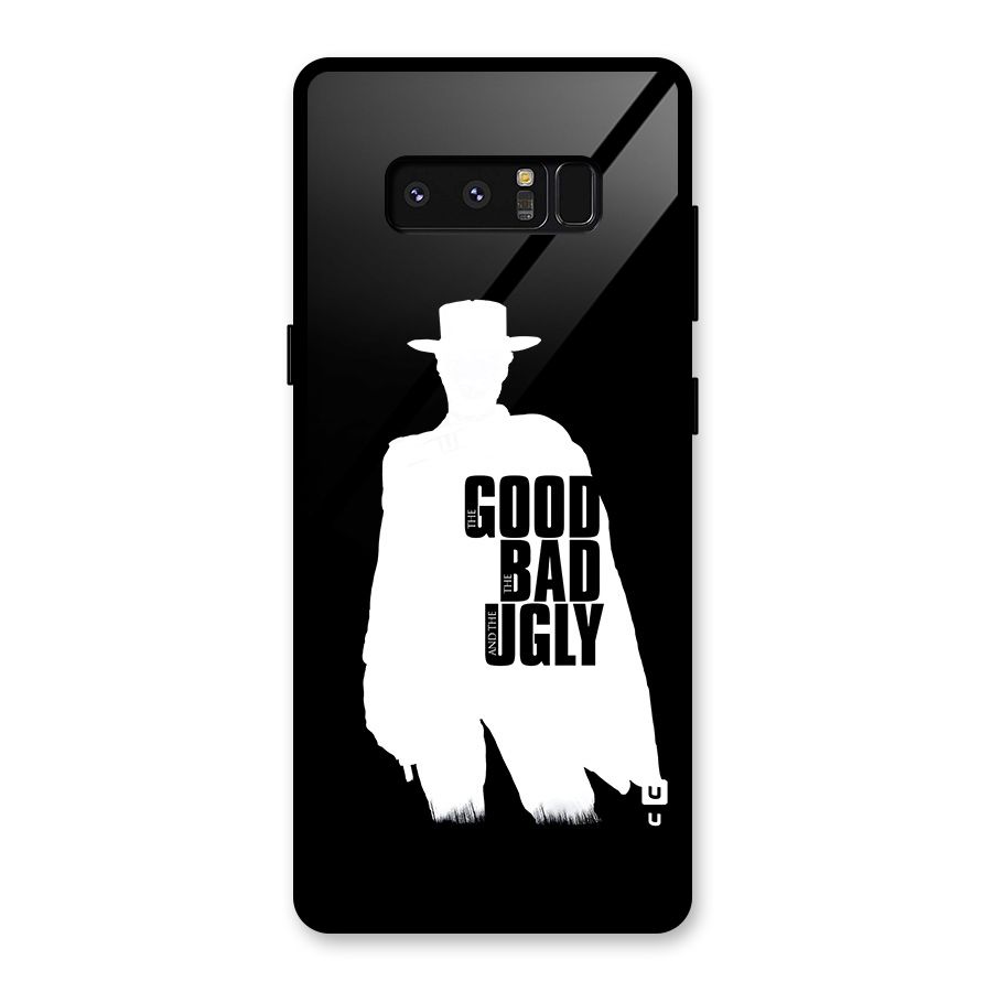 Good Bad Ugly Glass Back Case for Galaxy Note 8