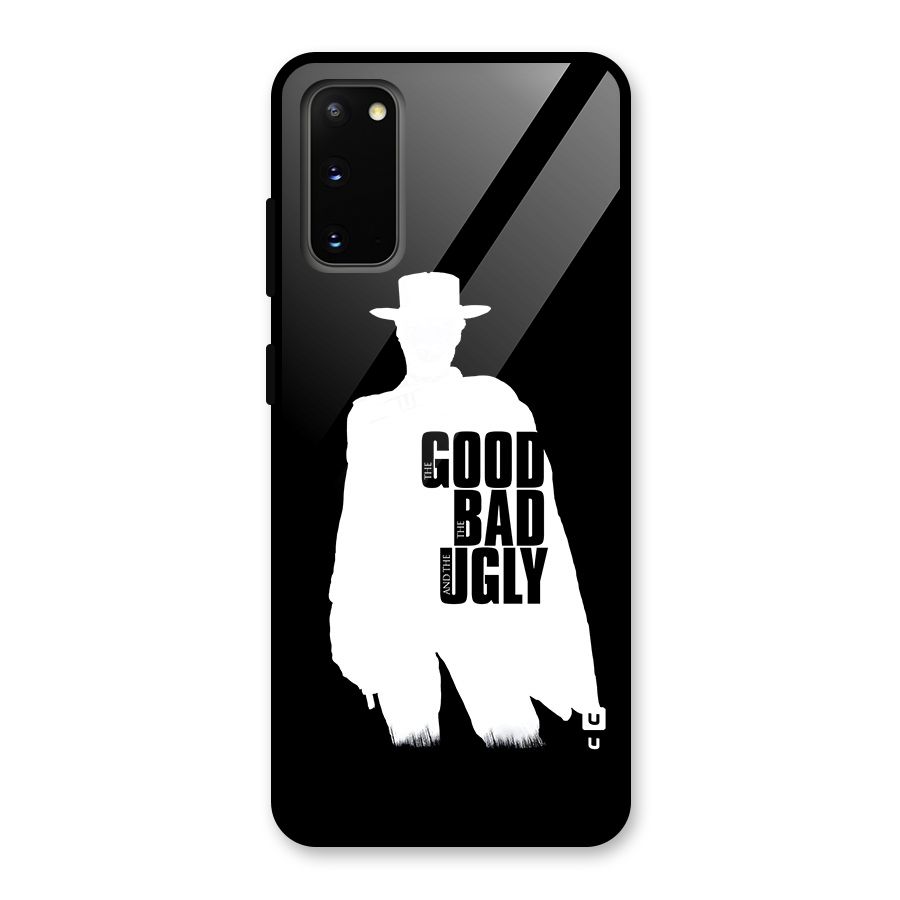Good Bad Ugly Glass Back Case for Galaxy S20