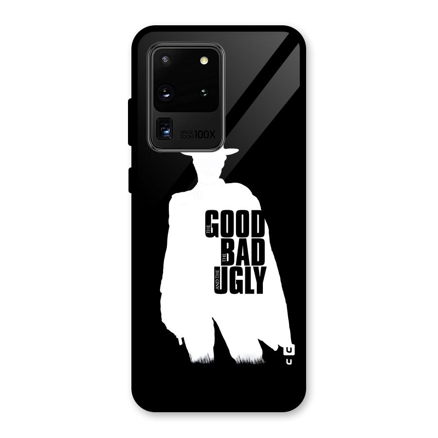 Good Bad Ugly Glass Back Case for Galaxy S20 Ultra