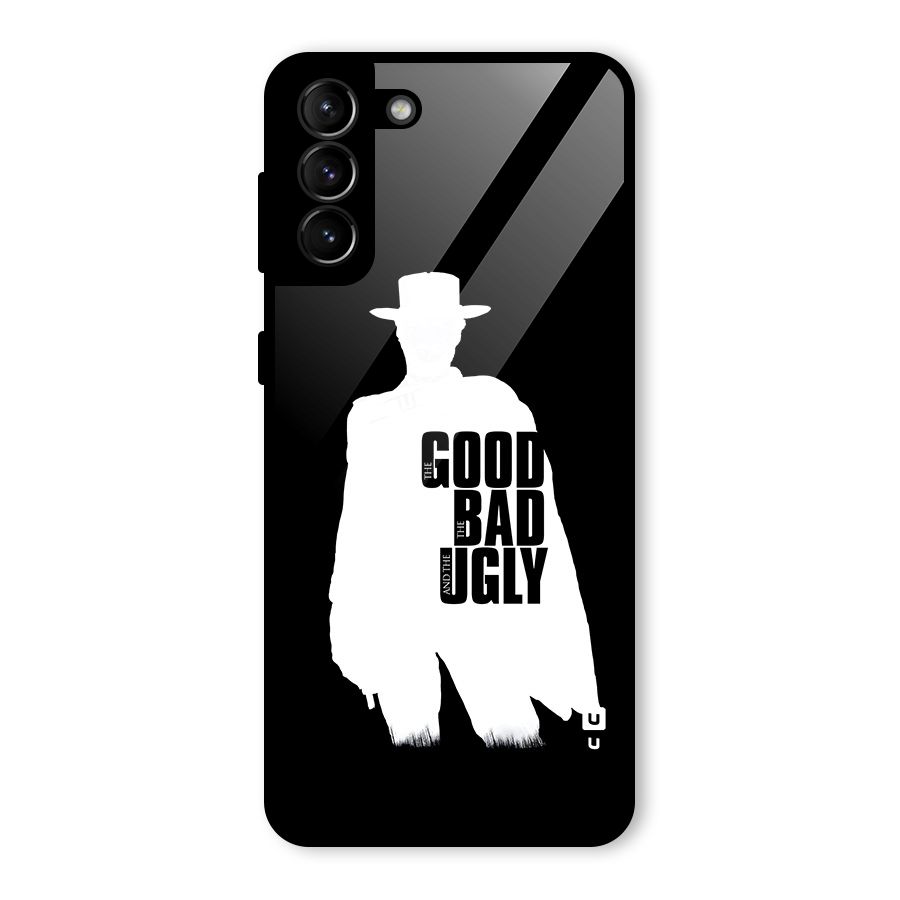 Good Bad Ugly Glass Back Case for Galaxy S21 Plus