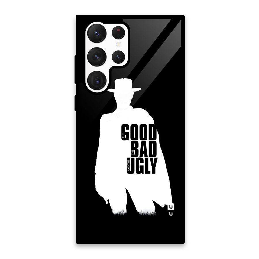 Good Bad Ugly Glass Back Case for Galaxy S22 Ultra 5G