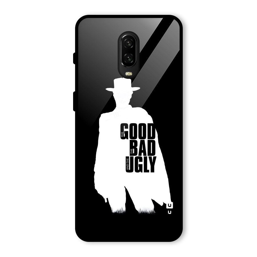 Good Bad Ugly Glass Back Case for OnePlus 6T