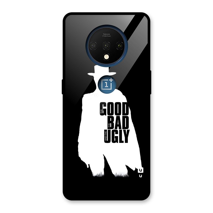 Good Bad Ugly Glass Back Case for OnePlus 7T