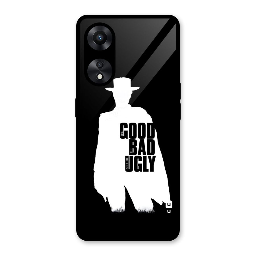 Good Bad Ugly Glass Back Case for Oppo A78
