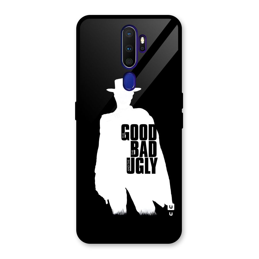 Good Bad Ugly Glass Back Case for Oppo A9 (2020)