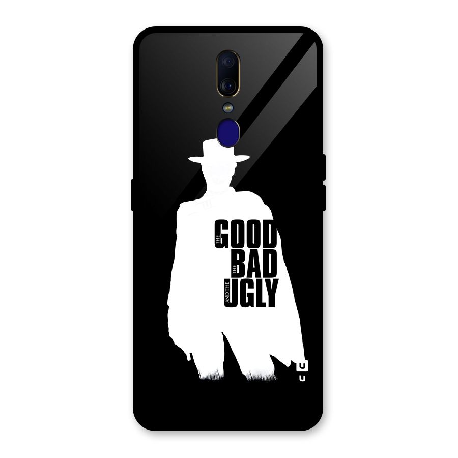 Good Bad Ugly Glass Back Case for Oppo F11