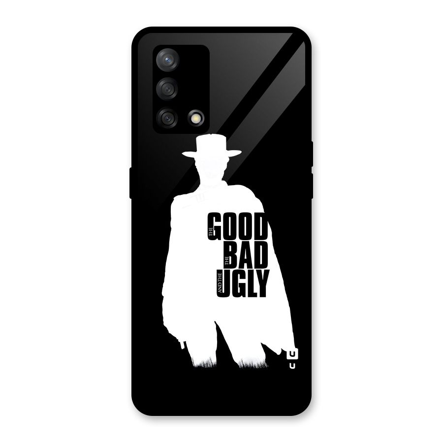 Good Bad Ugly Glass Back Case for Oppo F19