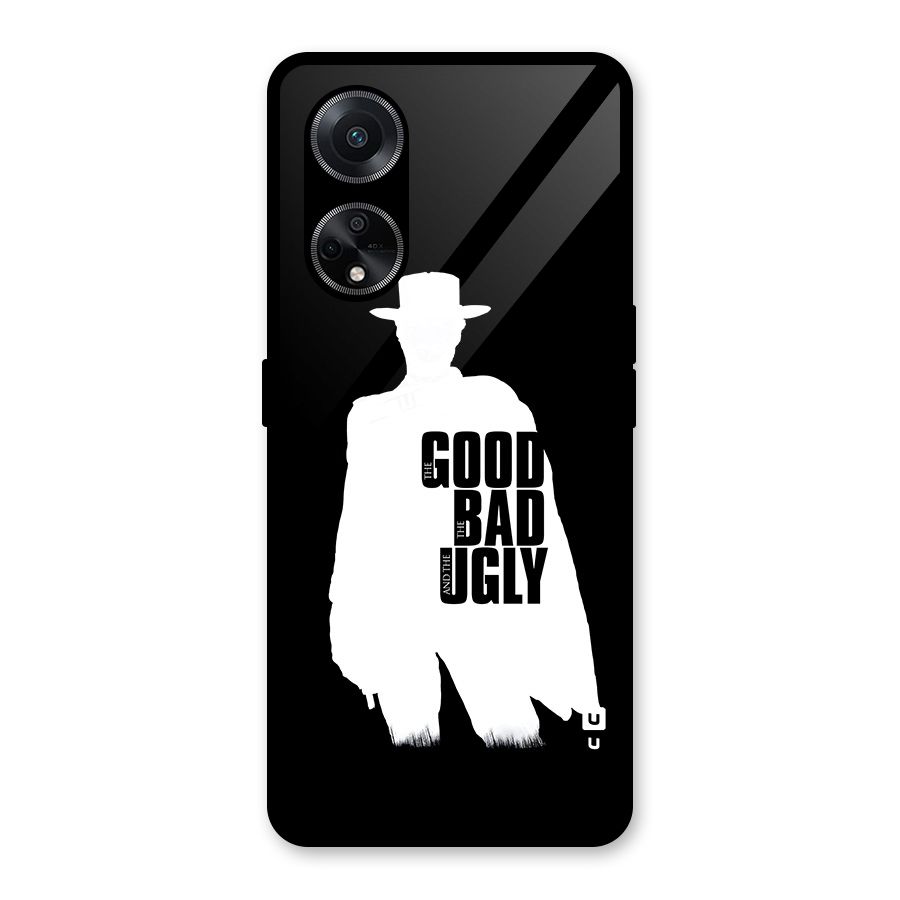 Good Bad Ugly Glass Back Case for Oppo F23