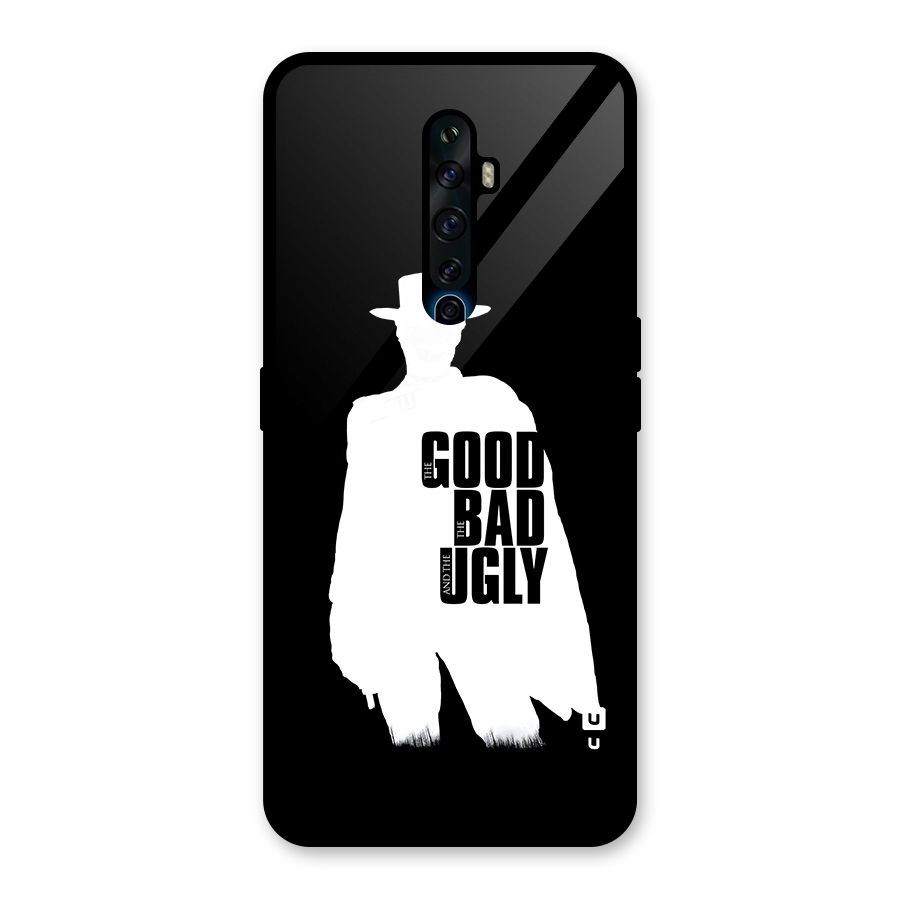 Good Bad Ugly Glass Back Case for Oppo Reno2 F